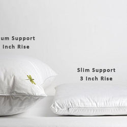 Dreampad Slim Support Pillow with Music & Sleep Technology