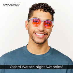 Oxford Night Swannies - Blue Light Glasses - Watson