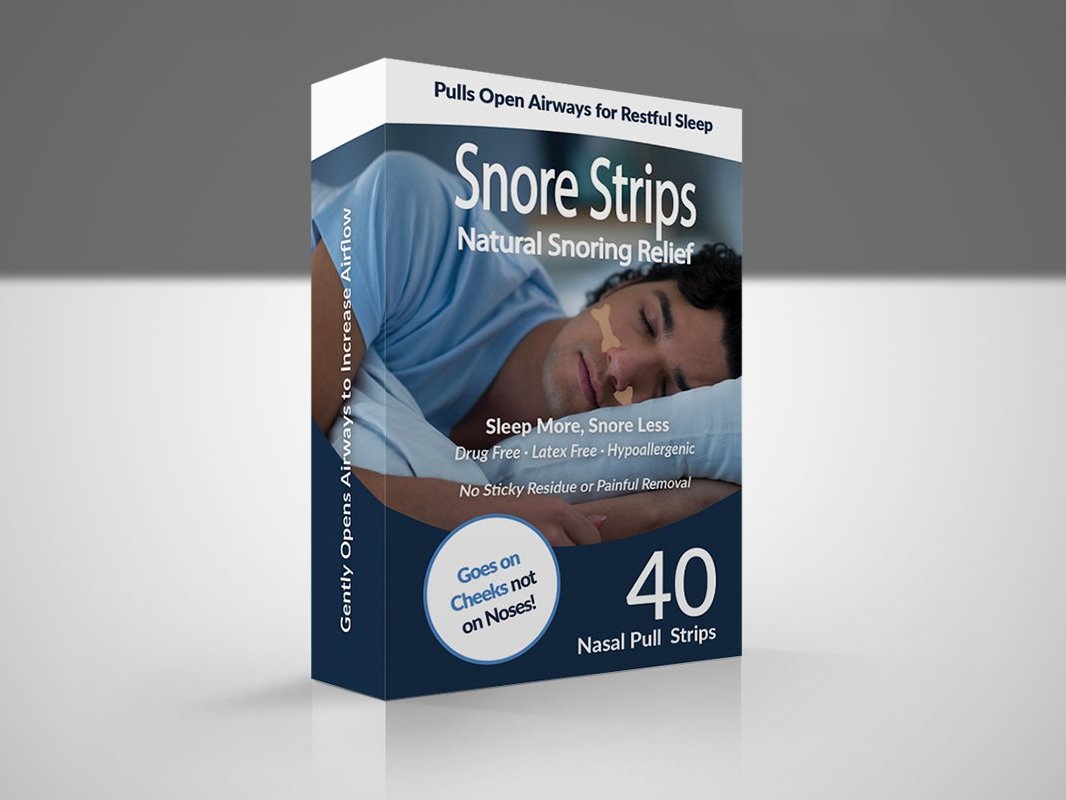 Snore Strips - Nasal Strips for Snoring